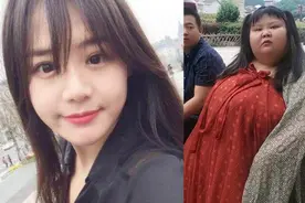 回顾：浙江女孩被丈夫从80斤喂到330斤，睡塌两张床，如今咋样？图片