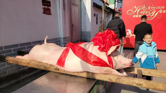 品特色庖汤！城固上元观古镇喜气洋洋迎新年