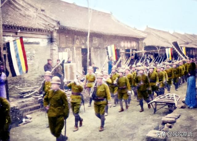 1939年，河南新乡原阳县原武镇：古老的玲珑塔，装神弄鬼的鬼子兵