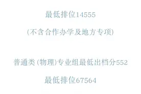 连续暴跌三年！今年广东外语外贸大学放狠招，录取排位止跌回升！图片