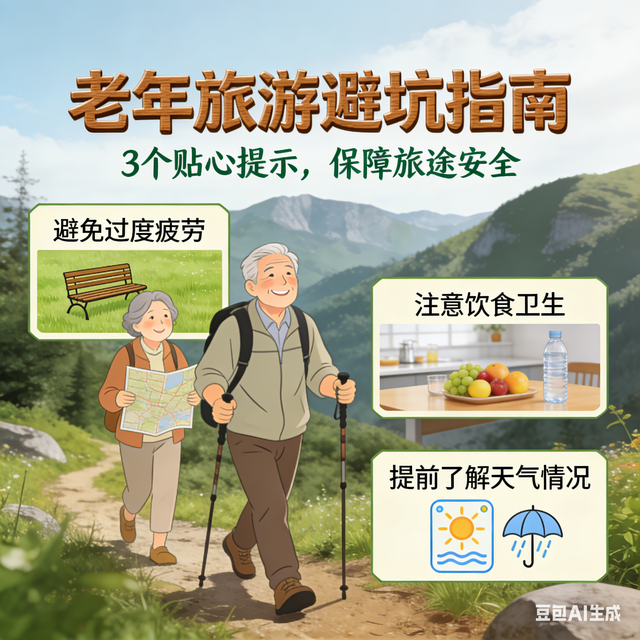 老年旅游3个“避坑指南”，玩得开心不花冤枉钱，安全又舒心！
