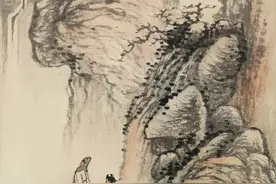 石涛小品百图，画简意不简！图片