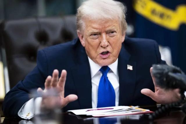 特朗普：台湾问题中国自己解决	，但别让我不高兴，外交部回应亮了