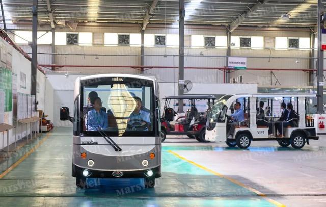 科技赋能！玛西尔星之河23G观光车点亮智能工厂参观新旅程