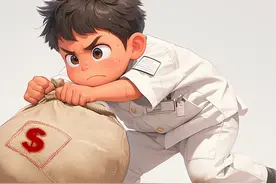 努力搬砖的打工人职业头像图片