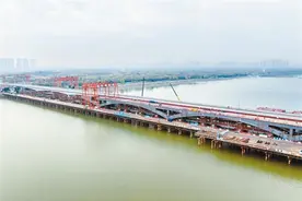 一路“升级打怪” 这座大桥进入快速建设阶段图片