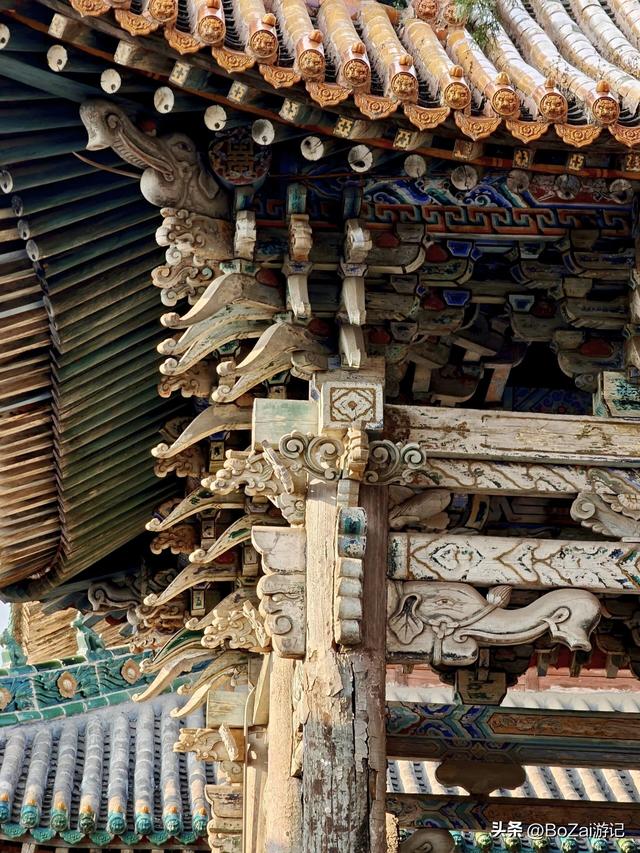 藏在乡野的国六，小靳东岳庙献殿，斗拱木雕极尽精巧
