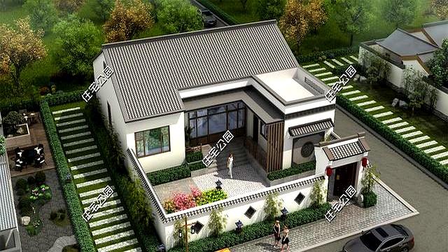 回农村建养老房，我只推荐一层户型，推荐8套图纸看看哪套适合你