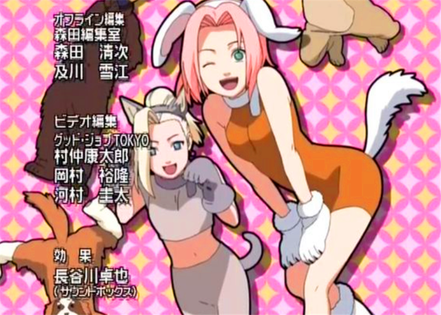 火影中美女忍者变装的5张截图：井野化身猫女郎，雏田旗袍秀身材