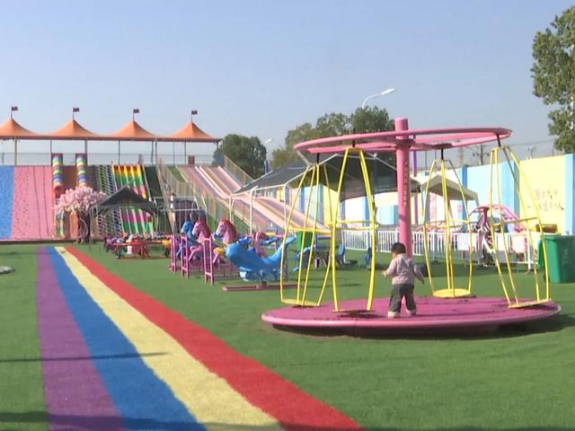 “娃玩嗨了，我也被治愈！”黄陂有座超大亲子乐园