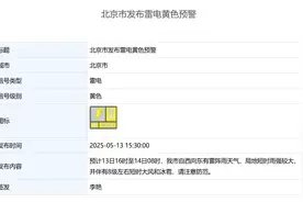 雷雨+8级大风+冰雹！今天傍晚起，北京将迎强对流天气图片