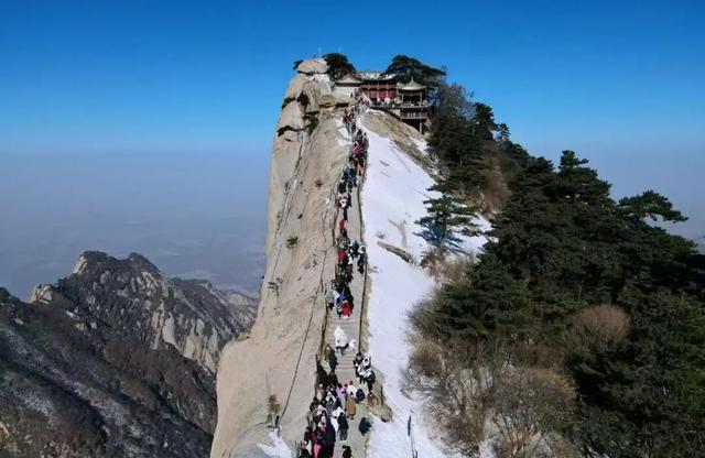 登华山之巅，赴一场日出之约