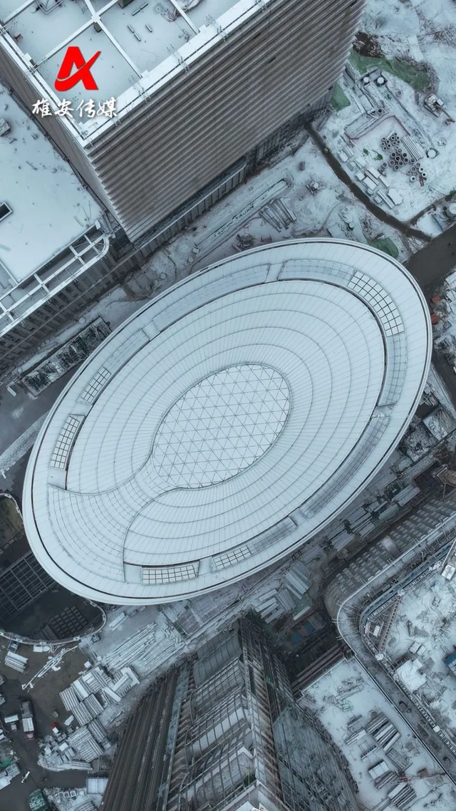 雪后雄安别样美