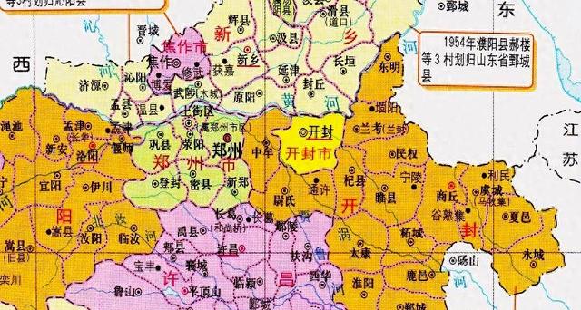 安徽与河南的区划变动，安徽省的1个县，为何划入了河南省？