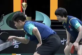 九连胜，混团世界杯：王曼昱打出11-1，中国队8-0罗马尼亚队图片