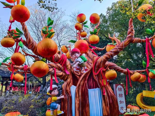 灯映华彩 夜泊秦淮——第40届秦淮灯会白鹭洲灯会主会场