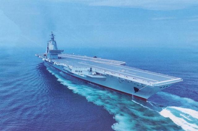 美代表团抵达北京第二天，中国向全球公开，福建舰弹射歼-35画面