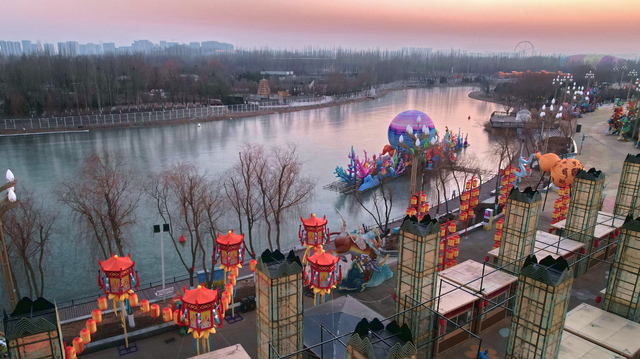 组图！科技赋能神话 花博园“山海灯会”27日点亮冬夜💫