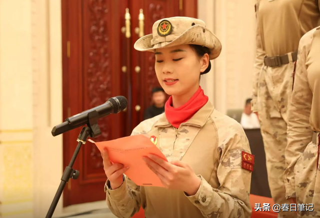 这才是该追的星！女民兵李思颖阅兵回家后仅半天，又有一个新身份