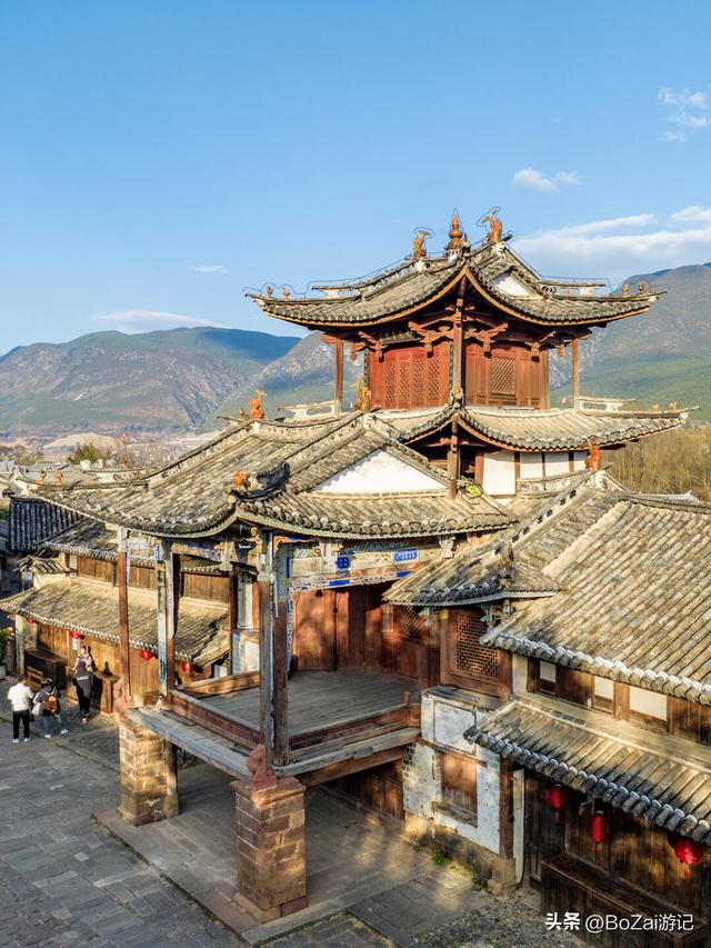 大理宝藏打卡地，沙溪兴教寺，600年木构建筑与明代壁画之美