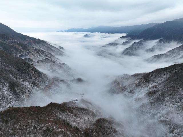 赏•美景 | 全州：天湖景区现雪后云海景观