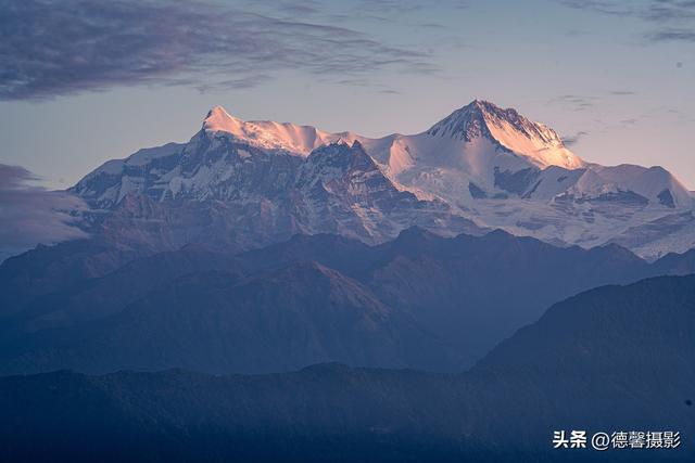 尼泊尔摄影之旅（13）——博克拉观喜马拉雅山日出