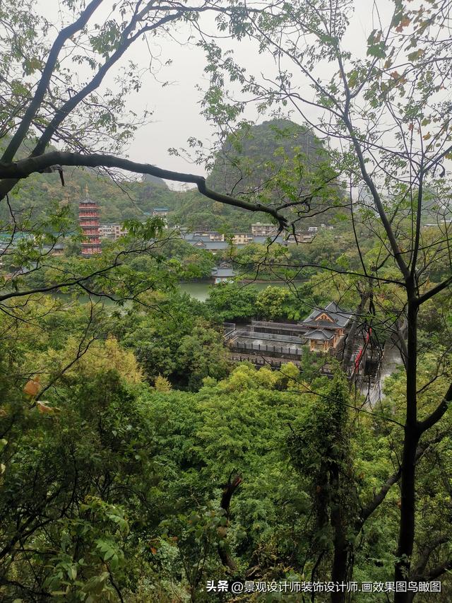 广西壮族自治区桂林市叠彩山景区