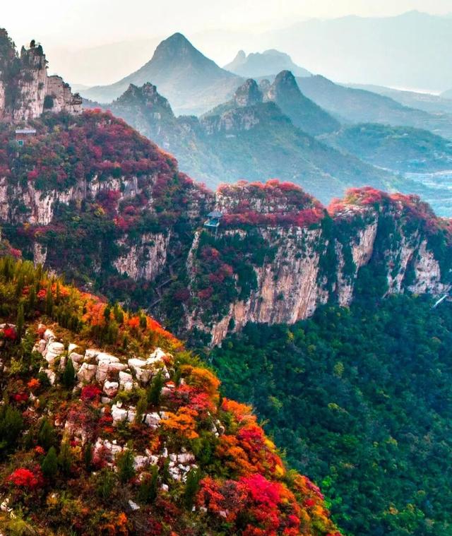 抱犊崮入选山东金秋醉美红叶观赏地