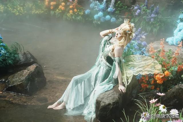 太美啦！@各位小仙女，洛阳这里上新“绿光森林”梦幻场景！
