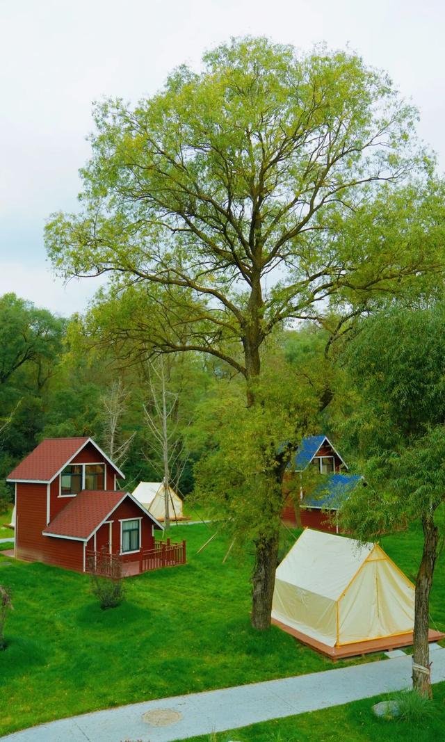 秦人故里，一湖秋色。