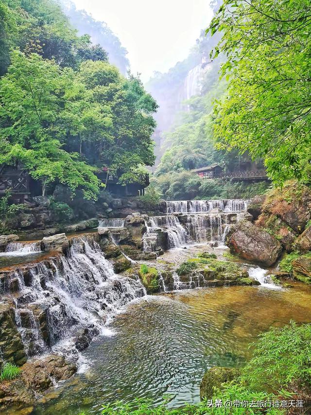 三峡大瀑布景区的野趣