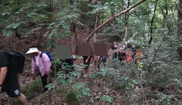 河南周口36人勇闯大别山，30人被困龙潭沟，消防连夜救援12小时