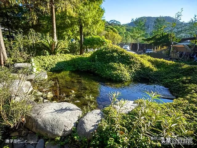 春水堂創辦人打造結合山林美食、茶文化足浴，夏天還有戲水池