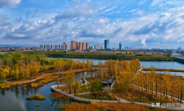 朔州市，沣汇公园秋天很美停车难