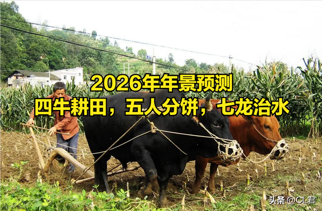 不是迷信，2026年是“四牛耕田，五人分饼，七龙治水”，啥意思？