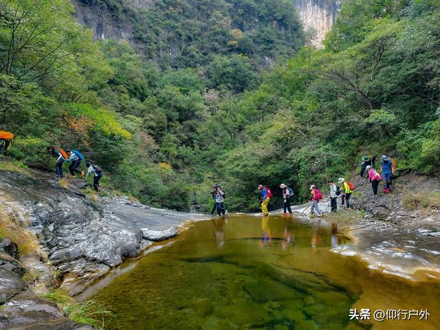 国庆南太行D1琵琶河大峡谷穿越