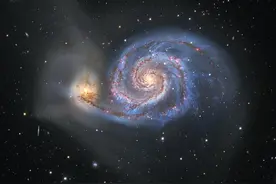 天文学家发现：仙女座星系内部，似乎有两个核心？图片