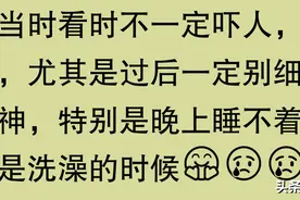 中式恐怖跟西式恐怖哪个更吓人?网友：一个物理攻击一个精神攻击图片