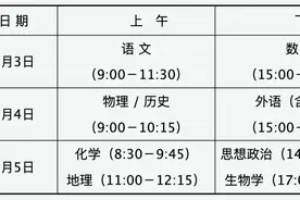 山西拟于明年1月至4月组织新高考适应性演练图片