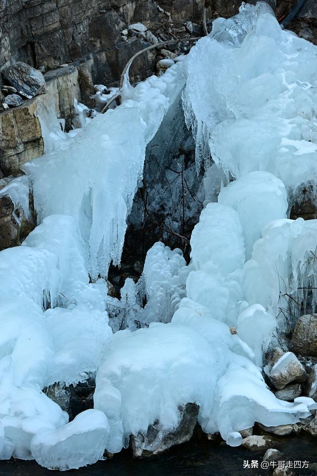 虎峪冰瀑：山谷里的冬日秘境、现实版的冰雪奇缘