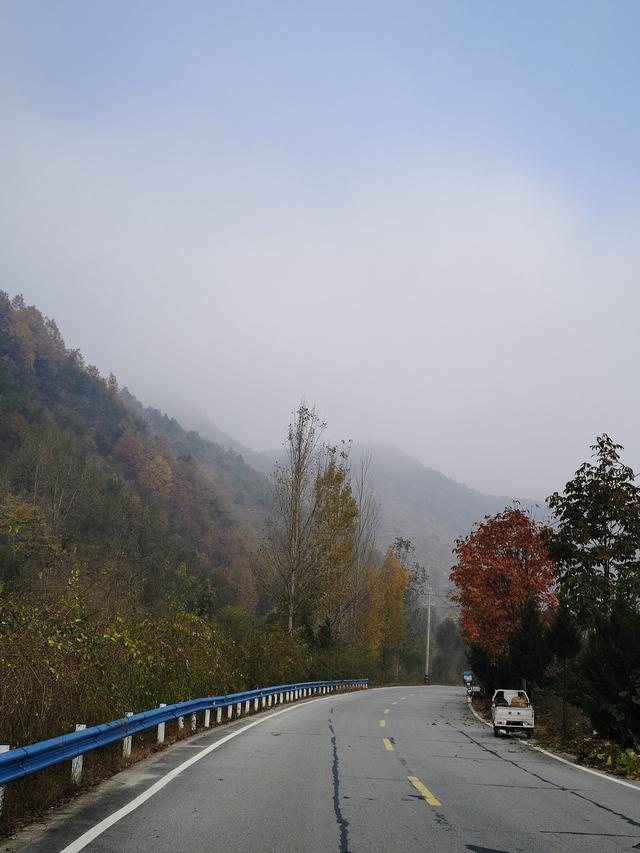 南行漫记：从卢氏走陕西S101红叶大道到南五台服务区露营