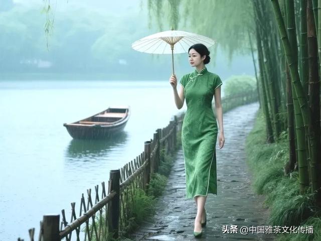 千缕茶香飘金砂,临窗赏景任风流