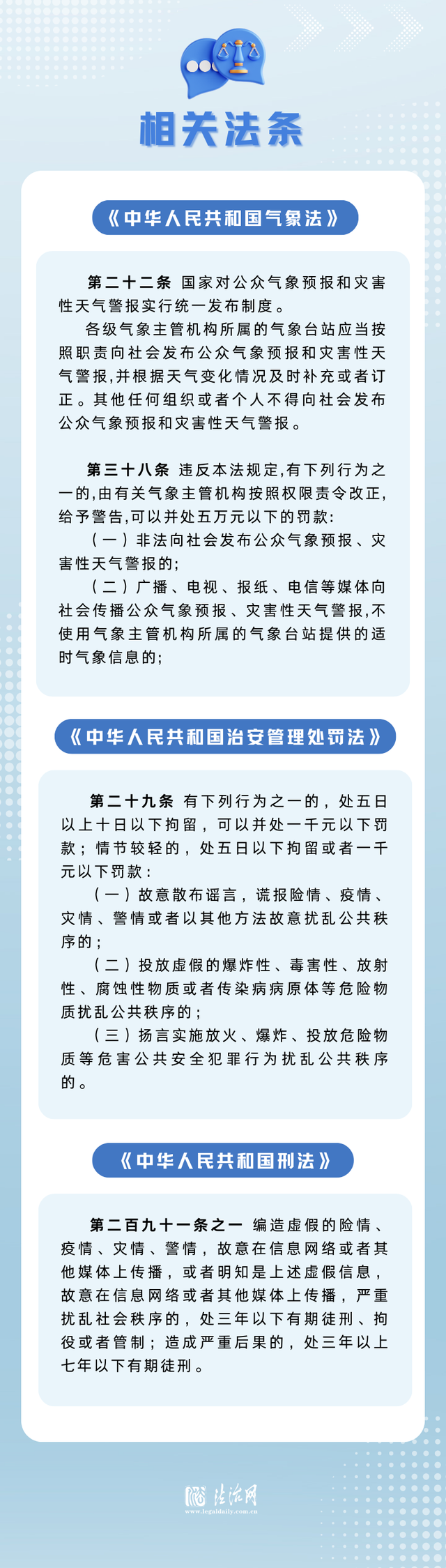 发虚假天气信息编灾情谣言多人被罚