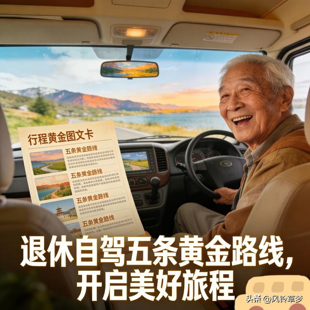 退休自驾成热潮！月花3000游遍全国，5条黄金线+避坑指南收藏好