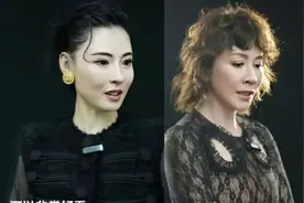 44岁张柏芝和59岁刘嘉玲同框，骨相美和皮相美的区别出来了图片