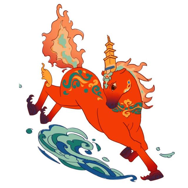 “骐骥泽泽”亮相东海四朵金花广场，等你来打卡！