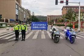 中考期间 宝鸡市区这些考点周边路段交通管制图片