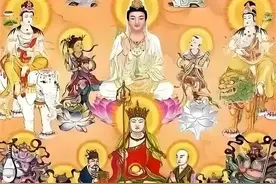 佛教八大菩萨图片