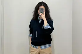 优衣库的衣服越来越高级了，有点拉夫劳伦又有点miu的味道图片