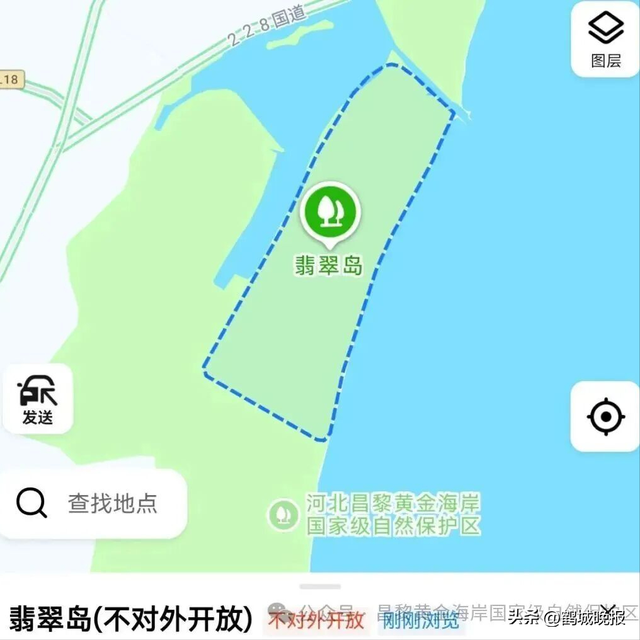 注意！“翡翠岛” 彻底进不去了，导航全下架路线